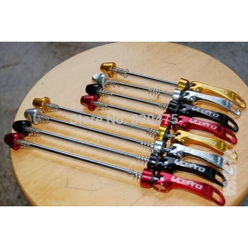 Litepro folding bike bicycle aluminum hubs quick release QR bmx hubs skewer 74/130mm