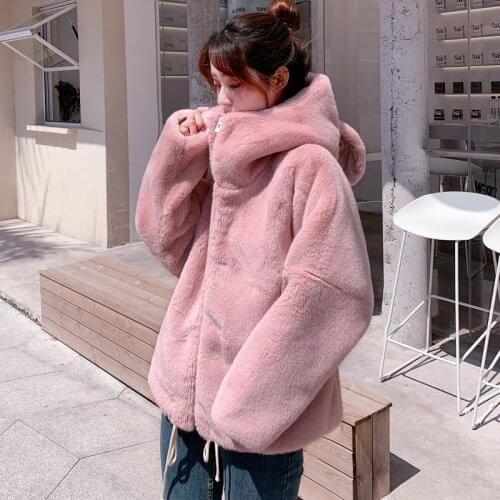 LOW LUV Women's Jackets With Fur