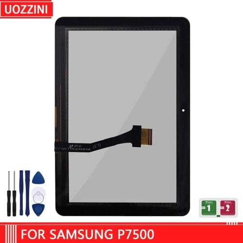 New P7500 TouchScreen For Samsung Galaxy Tab 10.1" GT-P7500 P7510 P7501 Touch Screen Panel Digitizer Sensor Lcd Front Glass Lens
