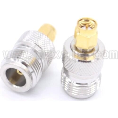 Wholesale 50pcs JX connector RF coaxial coax N to SMA connector N female to SMA male RF Coaxial Cable Adapter free shipping