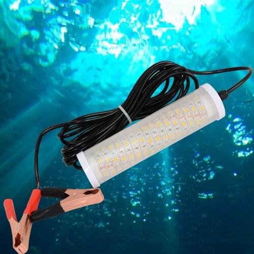 20W 30W Underwater Submersible Night Fishing Light Attracting Fish LED Night Luring Lamps For Boats Docks Fishing Tools Green