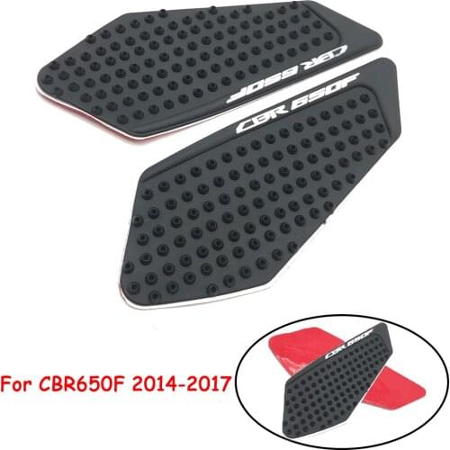 OLPAY Motorcycle Gas Tank Side Traction Knee Protector Anti Slip Pad For Honda CB6500F CBR650F 2014-2017