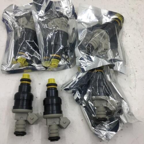 SherryBerg Set of 6pcs/set Fuel Injector OEM for Bosch Set of 6 Fuel Injectors for 1985-04 BMW CHEVY FORD LOTUS PONTIAC AUDI