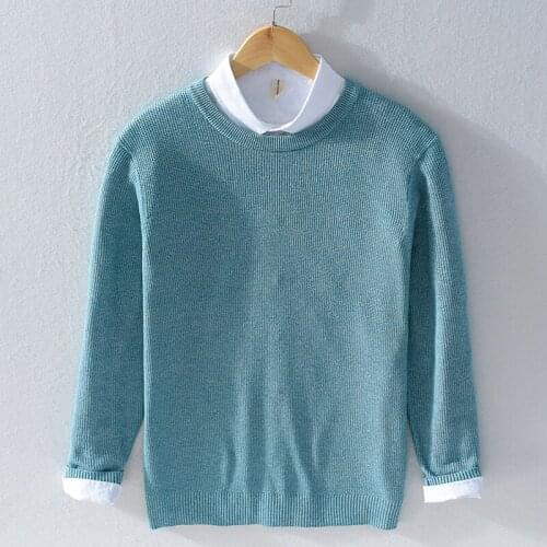 5 Colors round neck thick warm winter sweater men brand casual sweaters for men fashion comfortable sweater mens sweatshirt