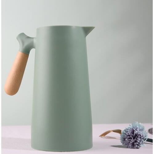 Vacuum flask Nordic vacuum flask 1L travel coffee cup thermal insulation large capacity vacuum water bottle water bottle