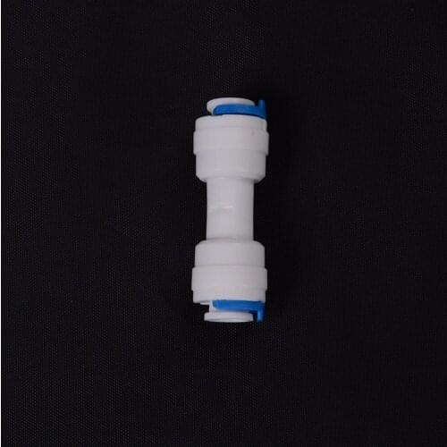 1/4" OD Tube Quick Pushfit Fitting Connection Aquarium RO Water Filter Reverse Osmosis System