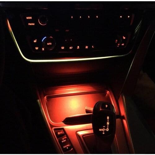 Ambient light for F30 F32 BMW 3 series lighting interior ashtray atmosphere decorative lamp styling central control armrest box