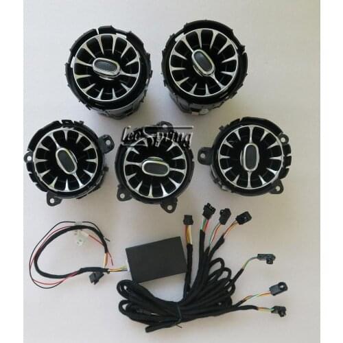 Turbine air conditioner outlet vent with ambient lights for Mercedes Benz B class W247 X247