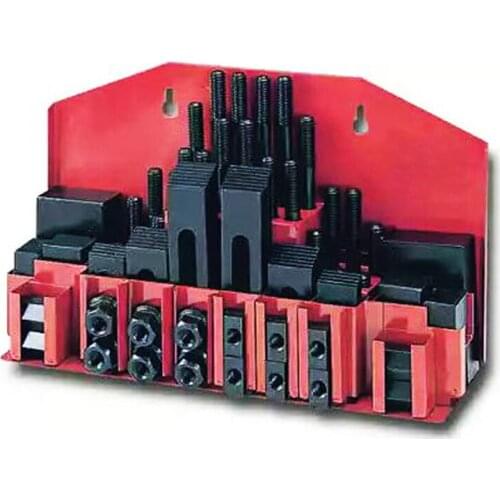 Hard 58pcs of Mold Parts Milling Machine Universal Fixture Group Code Iron Plus Mill Tools M10