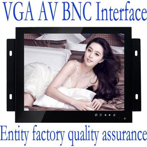 8 inch TFT LED Monitor Open Frame Industrial monitor/ metal monitor with VGA /AV/BNC