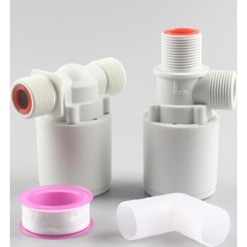 Food Grade G1/2'' G3/4'' Thread Automatic Water Saver Float Valve Faucet Automatic Water Supply Valve For Water Tank Fish Tank