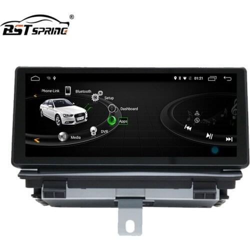 Bosstar 8.8 inch car stereo android car dvd player for Audi Q3 2013-2018 Left hand car multimedia player gps navigation system