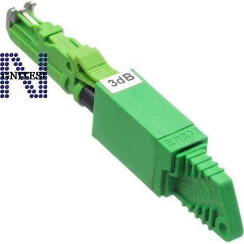 Free shipping Optical Attenuator Fiber Optic E2000 APC single-mode Attenuator,1 3 5 10 15 20 dB