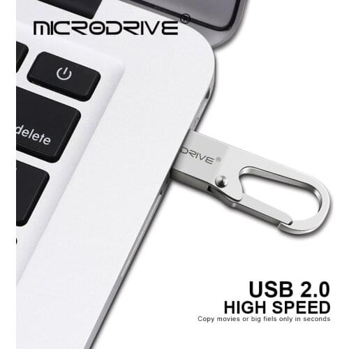 Pendrive 64G 32G 16G 8G USB Flash Drive 128G 256G Pen drive флешка Waterproof U Disk 2.0 Memoria usb Stick Gift