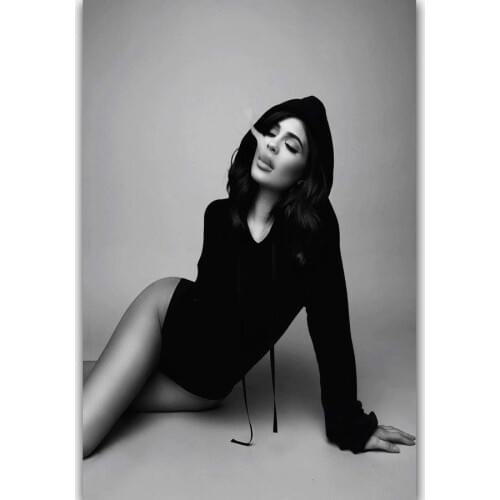 Art Print New Kylie Jenner Custom Sexy Beauty Actress 14x21 24x36 27x40 Inch Silk Poster Wall Canvas Decoration X-567