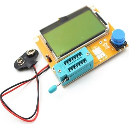 LCR-T4 LCD Digital Transistor Tester Meter Backlight Diode Triode Capacitance ESR Meter For MOSFET/JFET/PNP/NPN L/C/R 1 hot