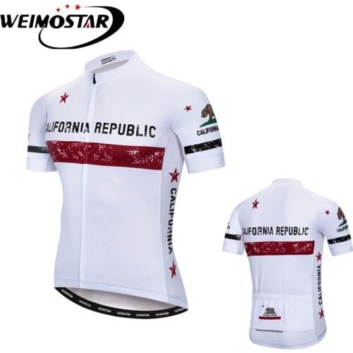 Weimostar Team Men Cycling Jersey Summer Maillot Racing Cycling Clothing Ropa Ciclismo Short Sleeve MTB Bike Jersey Shirt