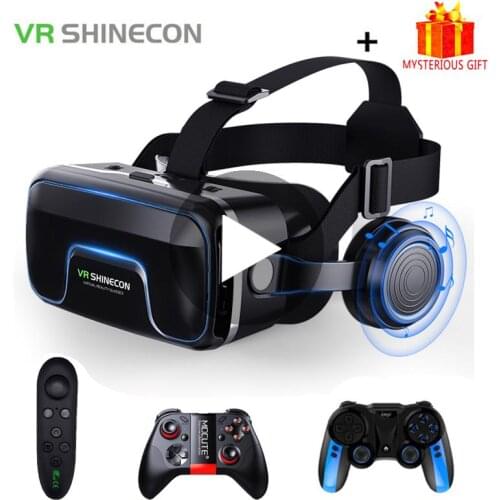 VR helmet 3D glasses smartphone smart goggles virtual reality headset video game Viar binoculars G04E 6th generation