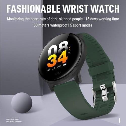 Smart Watch Fitness Tracker with Blood Pressure Monitor Blood Oxygen Meter heart rate Waterproof Compatible for Phones