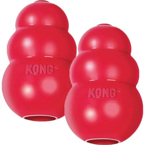 KONG All series And All Size For Puppy Wobbler Dog Cat Toy Of Flyer Tires Durable Natural Rubber Fun to Chew Chase and Fetch