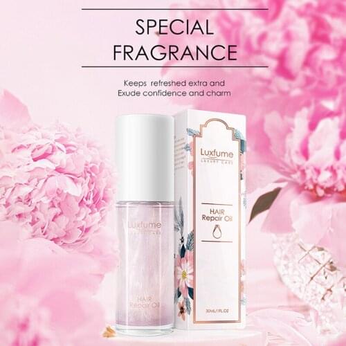 Luxfume 30ML Hair Care Hair Repair Oil Repair Dry And Frizzy Soft Silky Nourish Hair Conditioner Essential Oil Conditioner TSLM1