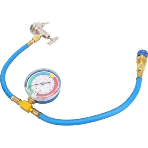 Car Air Condition Recharge Measuring Kit Hose Gas Gauge Sealed