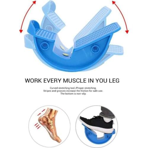 1pc Foot Rocker Calf Ankle Stretch Board for Achilles Tendinitis Muscle Stretch Massage Fitness Pedal Stretcher Plantar For Yoga