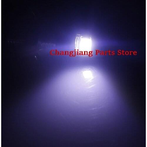 2Pcs Motorcycle LED License Plate Light Bulb Motocross SMD LED 12V Front Lamp DRL Running Light Turn signal