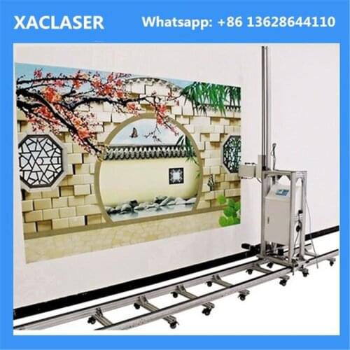 High quality DIY house decoration automatic horizontal wall printer for wall putty, paint the walls