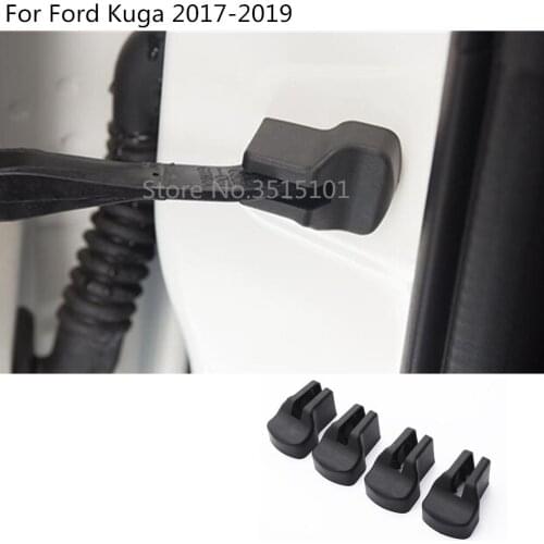 Car Anti Rust Water Proof Door Lock Key Keys Plastic Buckle Limit Device Trim 4pcs For Ford Kuga Escape 2017 2018 2019 2020