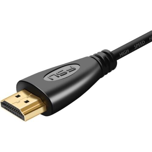 HDMI-compatible Cable Video Cables HD Extender HDMI-compatible Cable 3D 1080P For PS4 Laptop Monitor Hd TV Computer 1.5M