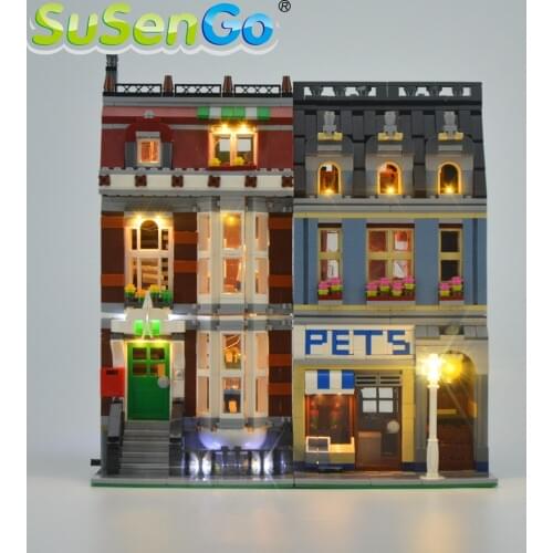 SuSenGo LED Light Kit For 10218 Compatible With 15009 30015 , (NO Building Blocks Model)