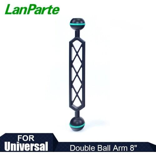 Lanparte Double Ball Arm 8" for Ultra Magic Arm ULMA-01 compatible with ULCS