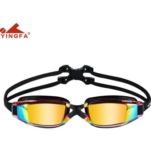 Yingfa swimming goggles HD anti-fog colorful coating professional waterproof swimming goggles diving equipment swim glasses