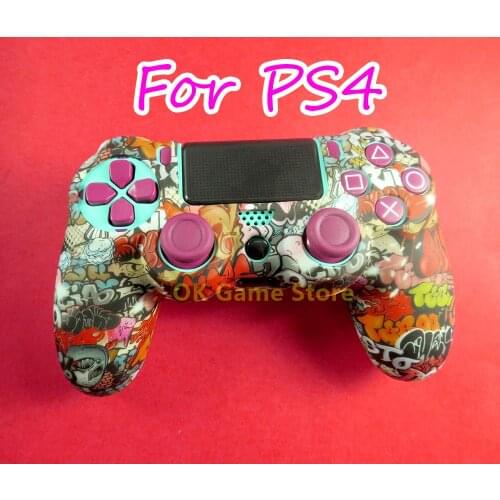 1pc/lot Replacement Soft Silicone Case Protective Skin Cover Non-slip Case for Sony PlayStation PS4 PS4 PRO Game Controller