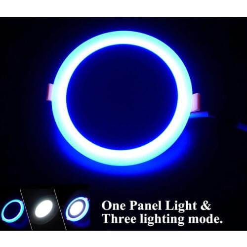 3 Models 6W 9W 16W Round Hidden Mounted LED panel light LED indoor Ceiling down lamp kitchen AC 85-265V+Driver 1pcs/lot