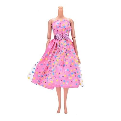 Handmade Party Dolls Dress Clothes Gown Princess Wedding Clothes For Doll Gift Baby Toys gift
