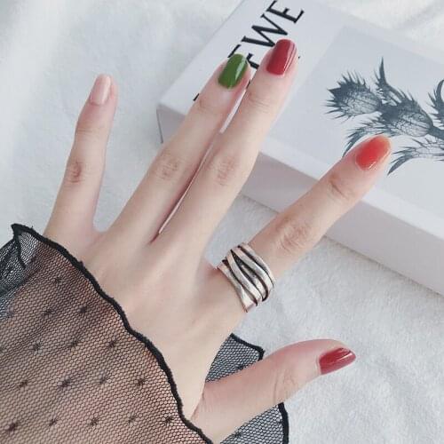 Boho Vintage Multilayer Chains Rings For Women Wedding Band Men Finger Rings 2020 Female Bohemian Jewelry Gift