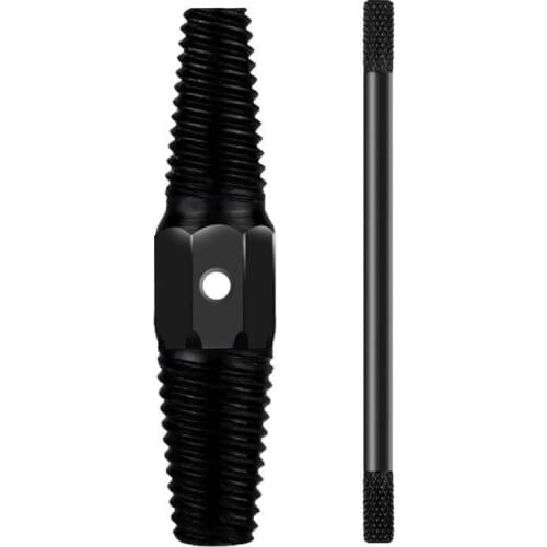 1/2'' 3/4'' Dual Use Double Head Extractor Pipe Broken Bolt Damaged Screw Drill Bits Remover Hex Water Pipe Repair Connect