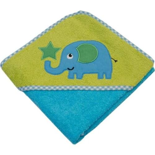 1PCS Baby Bath Towel 75*75cm%100 Cotton Newborn Baby Towel Hooded Bathrobe Cartoon Coral Infant Towels Blanket Poncho Bath Towel
