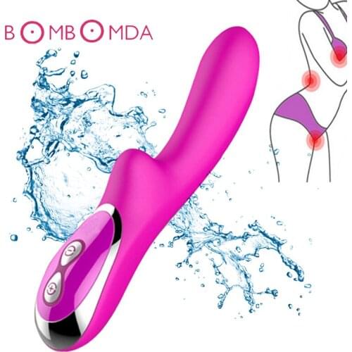 10 Speed Dildo Vibrators Magic Wand AV Sticks Clitoris Stimulator Adult Products Vibrators Sex Toys for Women Female Sex Machine