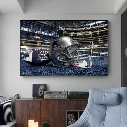 American Football Poster Canvas Prints Kids Boys Bedroom Decorative Pictures Modern Living Room Wall Art Paintings Home Decor
