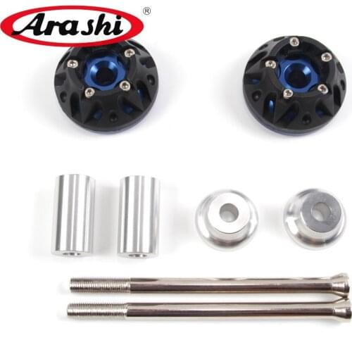 Arashi For KAWASAKI Z1000 2010-2012 Motor Engine Slider Protectors Falling Protection Engine Cover Pads Z 1000 2010 2011 2012