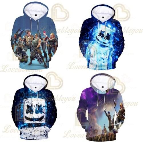 Battle Royale Suitable Autumn Hoodie 3D Hoodies Men Sweatshirts Women Hot Hooded Boys Girls Streetwear