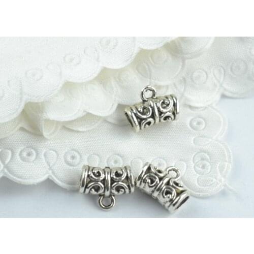 30 pcs Zinc Alloy Bead DIY European hollow big hole metal connect Beads Fits Charm Bracelets Necklaces Pendants making 18189