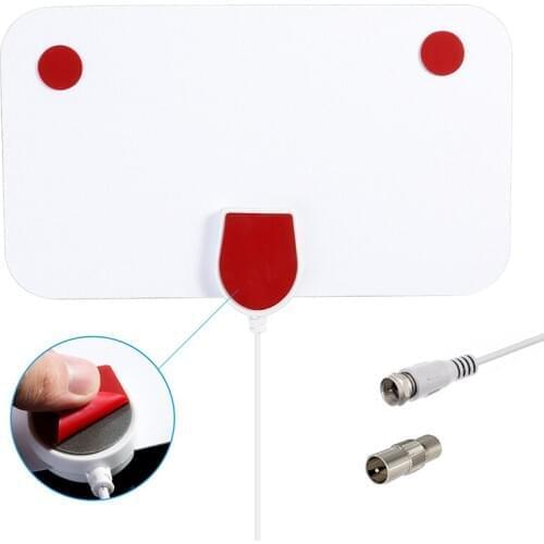 Digital Indoor Digital Freeview Range Ultra-thin Antena TV HDTV Antenna High Signal Capture Cable Signal Amplifie Antenna