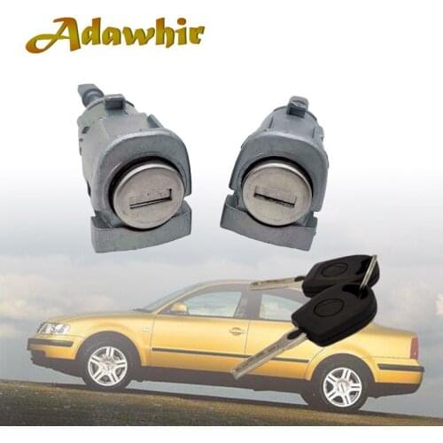 CLOSING CYLINDER for VW PASSAT B5 3B (96-05) for LUPO DOOR LOCK KEY LEFT and RIGHT 3B0837167 3B0837168