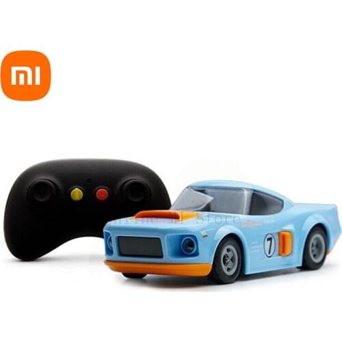 Barbarian doll children puzzle toy car rc professional drift 5-year-old boy high-speed ratio remote control car model Baby Blue