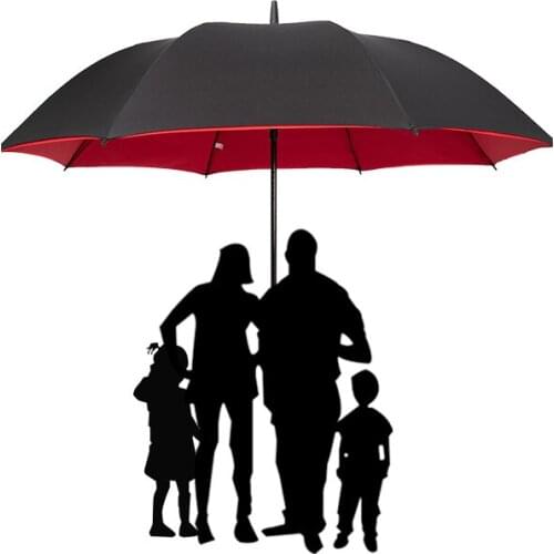 Long Handle Uv Protection Umbrella Large Business Windproof Outdoor Umbrella Adult Guarda Chuva Household Merchandises BD50YS