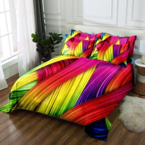 Custom size 3D bedding set Twin Full king size Queen bedsheet Duvet Pillowcase bed cover flat sheet Bed Linen Drop Ship bed set